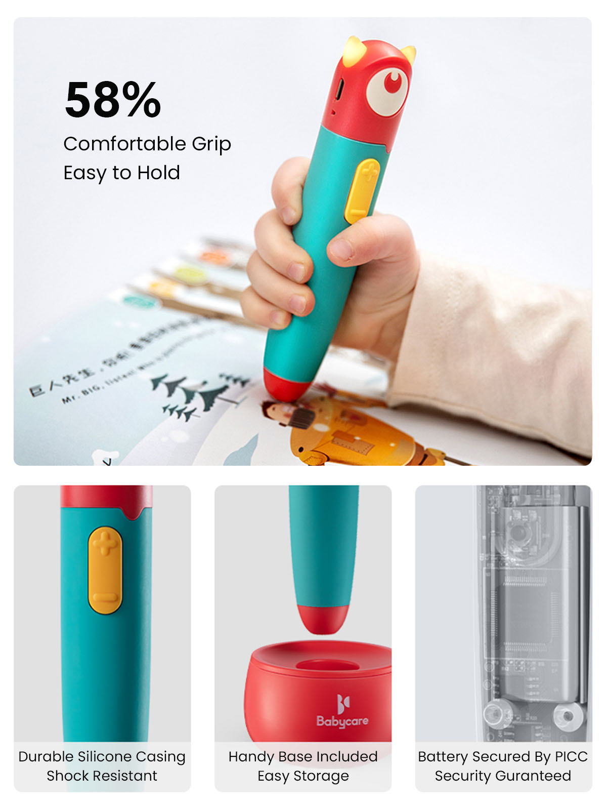 Chinese-English Interactive Reading Pen & Books