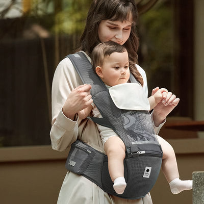 Baby Carrier with Hip Seat