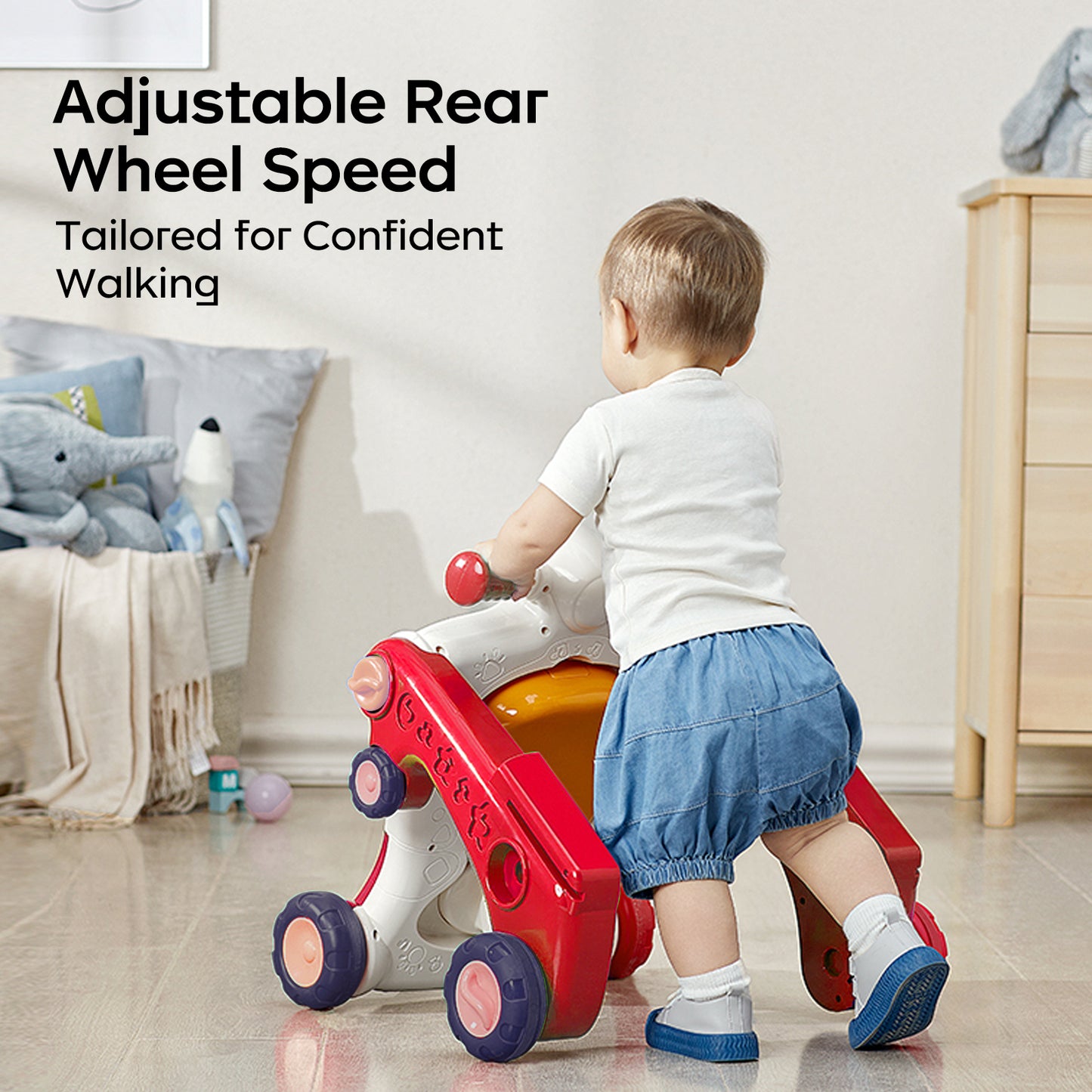 Multi-function Adjustable Speed Baby Walker