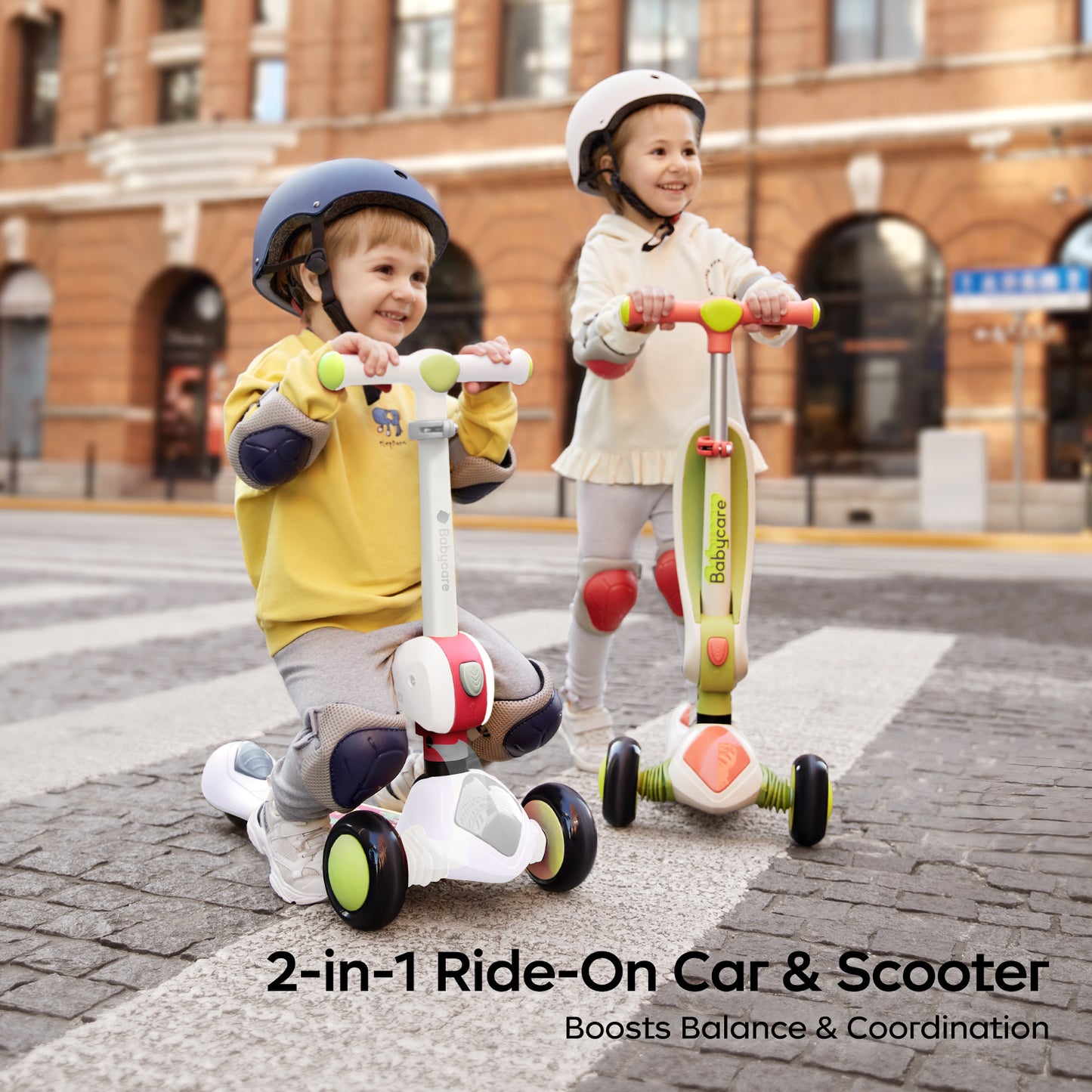 2-IN-1 Baby Scooter