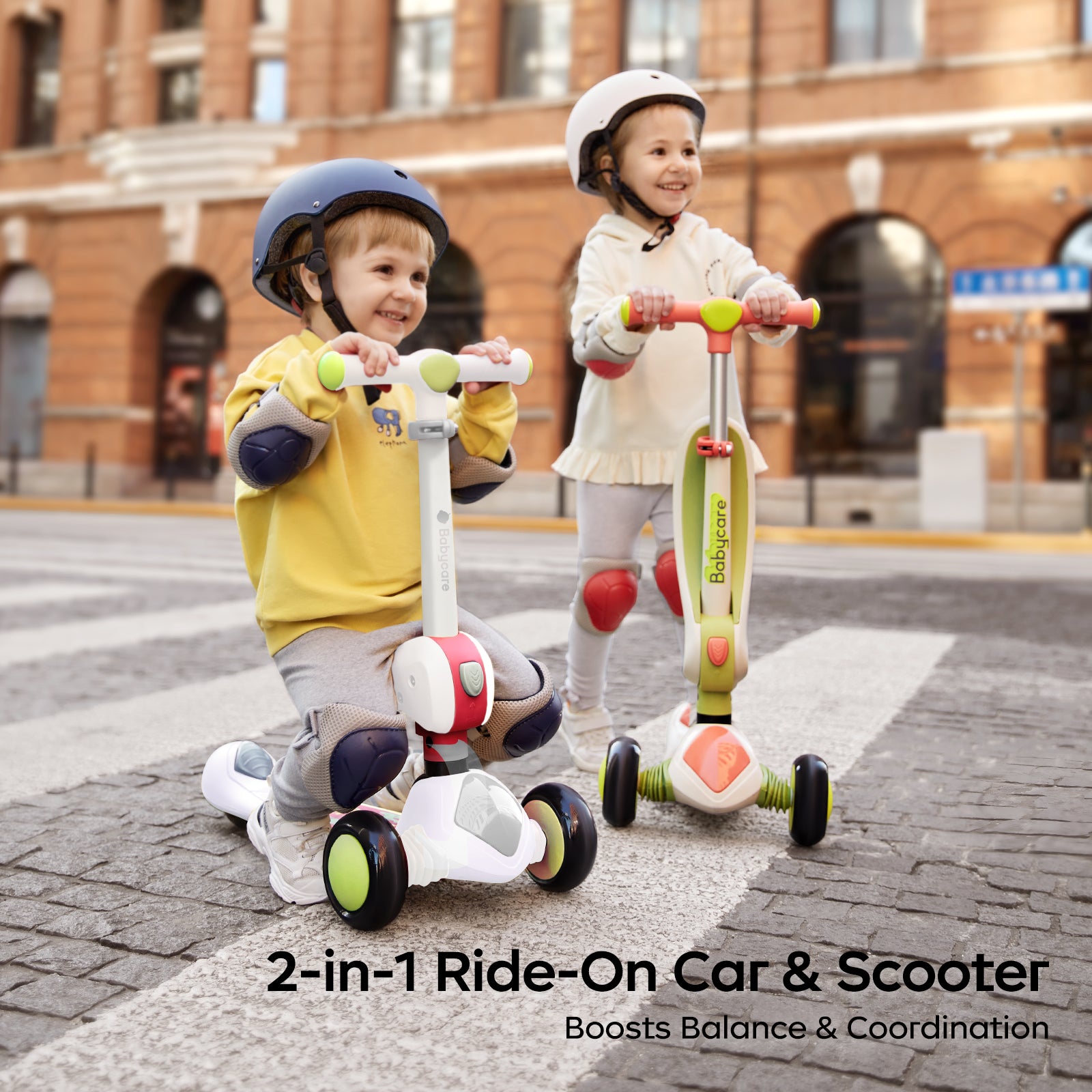 2-IN-1 Baby Scooter