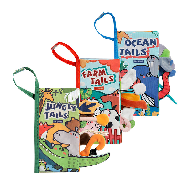 Animal Tails Cloth Books