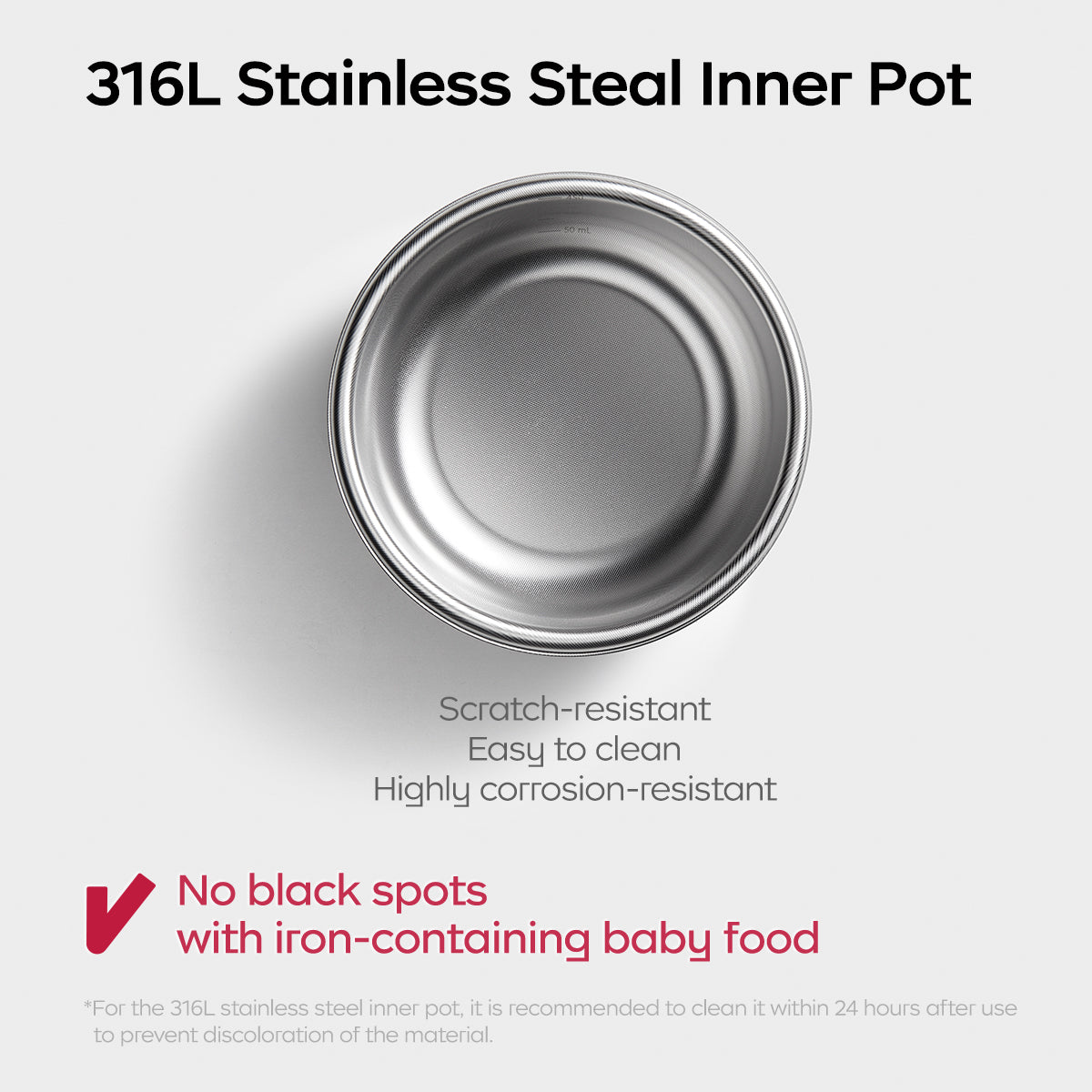 Insulated Stainless Steel Suction Bowl