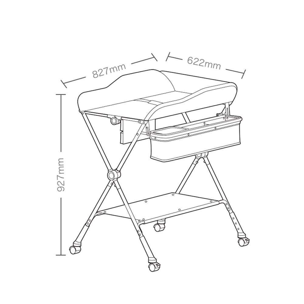 Baby Folding Changing Table