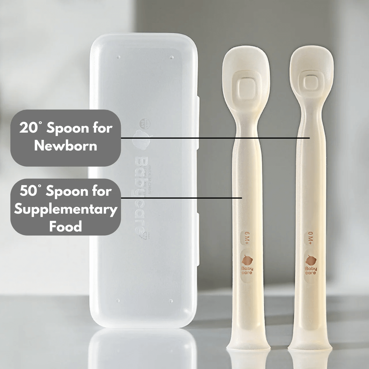 Silicone Feeding Spoon Set