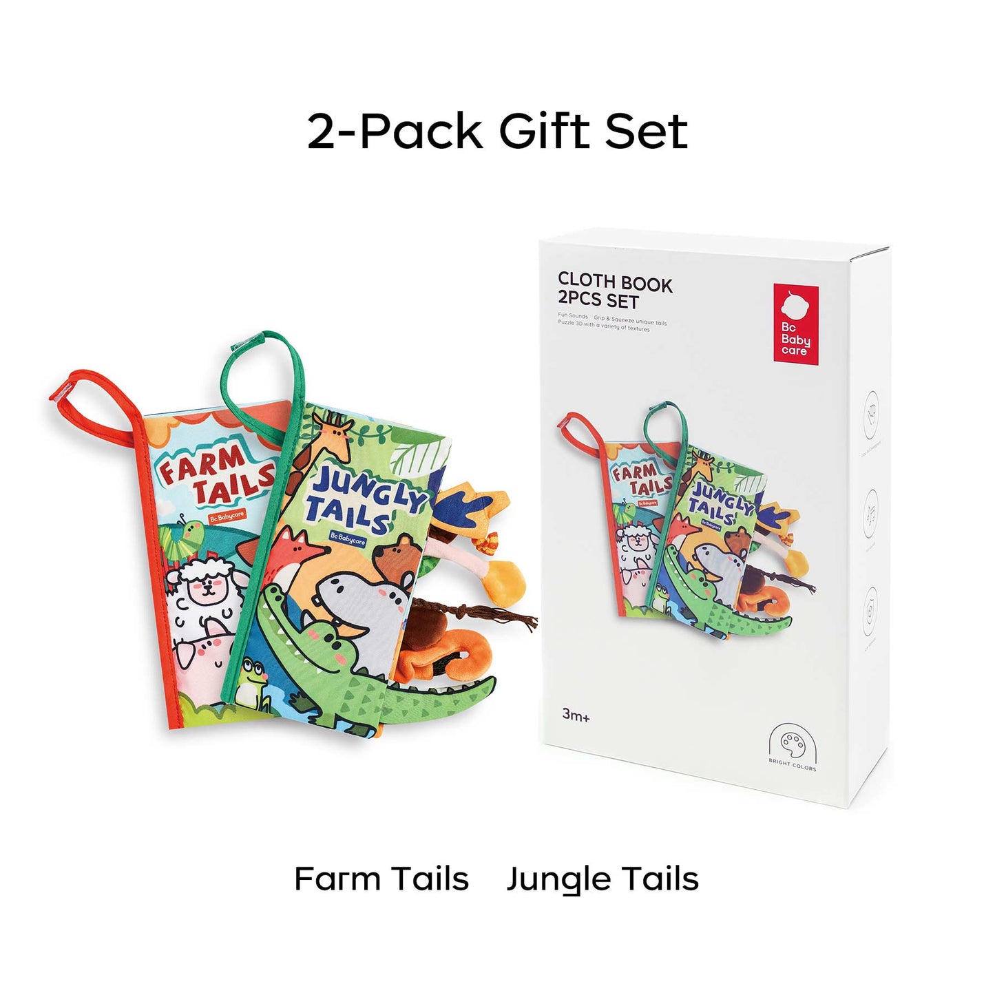 Animal Tails Cloth Books